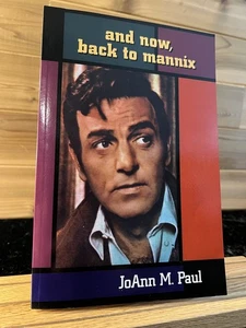 SIGNED LIKE NEW 70's TV Detective Series MANNIX - 'And Now, Back To Mannix' - Imagen 1 de 10