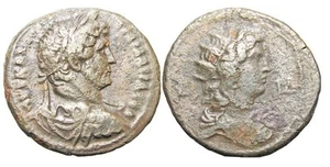 EGYPT, Alexandria. Hadrian. AD 117-138. BI Tetradrachm. Dated RY 14 - Picture 1 of 1