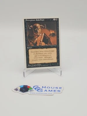 Demonic Tutor FRENCH FWB MTG Revised Precepteur Diabolique Magic *CCGHouse* RA - Image 1 of 4