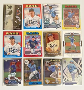Tampa Bay Rays (38) Card Lot- Inserts, Parallels & Rookies (Taj Bradley, Mead) - Picture 1 of 3