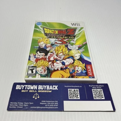 Dragon Ball Z: Budokai Tenkaichi 3 (Nintendo Wii, 2007) CIB Complete with Manual - Bild 1 von 4