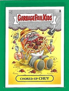2022 Topps Garbage Pail Kids Book Worms Gross Adaptations Choked-Up Chuy #3 - Picture 1 of 2