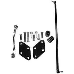 Biker's Choice Footpeg Conversion Kit Black Fits Sportster 482870 - Picture 1 of 2