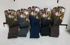 5 pares de calcetines de lana merino Mountain Lodge L para hombre 9-12, para mujer 10,5-12 - Imagen 1 de 11