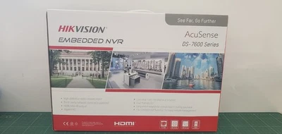 Hikvision DS-7604NXI-K1/4P(D) 4-Channel PoE 1U K Series AcuSense 4K NVR _2_5 - Image 1 of 4