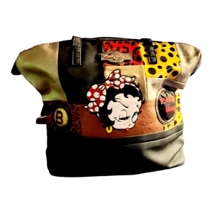 Borsa a tracolla Betty Boop donna nera - Foto 1 di 6