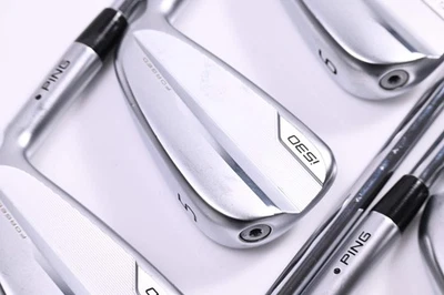 Ping i530 Irons / 4-PW / Black Dot / Stiff Flex Dynamic Gold Mid 115 S300 Shafts - Image 1 of 4