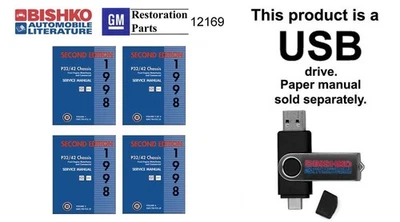 1998 Chevrolet P Chassis Truck Shop Service Repair Manual USB - Image 1 of 3