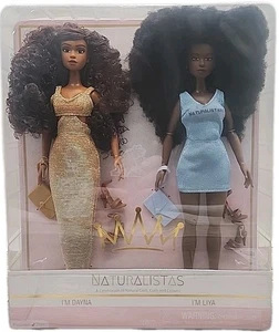 Muñecas de moda afroamericanas Naturalistas 11,5" Dayna & Liya [47] - Imagen 1 de 23