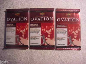 3 new baseball PACK 1999 UPPER DECK OVATION - Mickey MANTLE piece of history - Picture 1 of 1