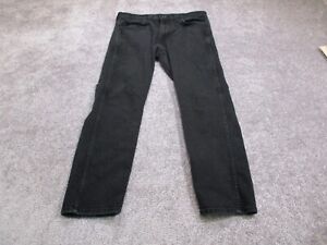 Levis 508 Jeans Mens W32 L30 Black Denim Pants Workwear Casual
