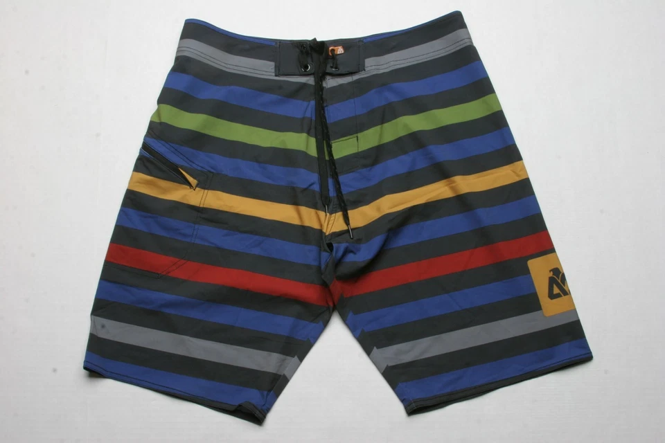 MATIX Money Stripe Boardshort (34) Black - Image 1 of 1
