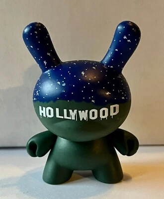 Figura Kidrobot Hollywood Dunny 2004 serie LA de Chad Phillips vinilo de 3" Foto 1 de 2