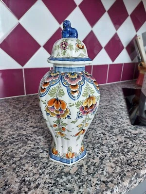  faïence de Delft XXe siècle en très bon état    - Photo 1/2