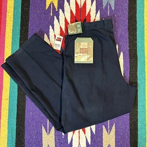 Vintage Woolrich 1812 Mens Chino Pants Navy Size 38x32 NWT - Picture 1 of 6