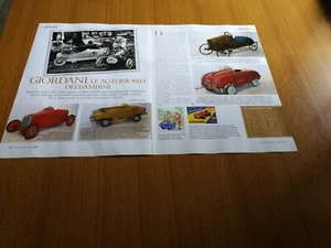 VETTURE GIOCATTOLO GIORDANI AUTOMOBILI PER BAMBINI ARTICOLO - Picture 1 of 1