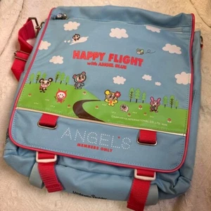 Angel Blue Shoulder Bag Retro Children's No Box - Picture 1 of 6