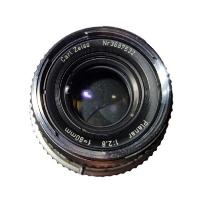 Hasselblad Carl Zeiss Synchro Compur 1:2,8 f=80mm Camera Film Lens Vtg Germany - Image 1 of 4