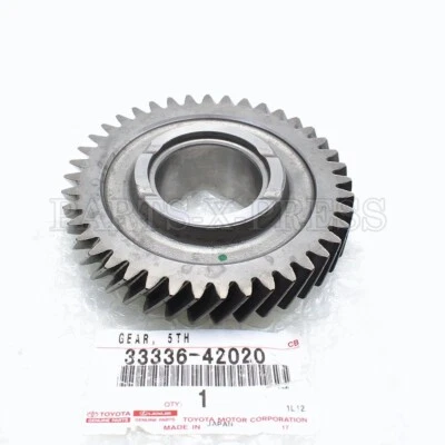 GENUINE OEM TOYOTA SOLARA / COROLLA SCION xB MANUAL GEARBOX 5TH GEAR 33336-42020 Foto 1 de 4