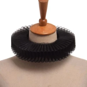 Cuello Tudor Negro Isabelino Cuello Renacentista Cuello Tudor Cuello Gótico - Imagen 1 de 5