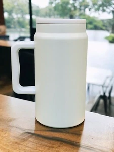 50oz Mug Tumbler with Handle and Straw Lid | Stainless Steel - Picture 1 of 5