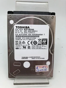 Disque dur interne Toshiba 500Go Modèle MQ01ABD050 d'Occasion !! - Photo 1/6