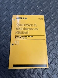 Caterpillar Operation & Maintenance Manual C-10 C-12 3406E Truck Engines 1998 - Picture 1 of 2