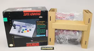 SNES Super Advantage Asciiware Arcade Joystick for Super Nintendo NIB - Picture 1 of 19