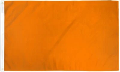Solid Color Flags 2x3ft Blank Flags Red Orange Yellow Green Blue White Black 2x3 - Image 1 of 2