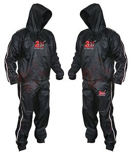 ZOR Heavy Duty Sweat Suit Sauna Exercise Gym Suit Fitness Weight Loss Anti Rip 