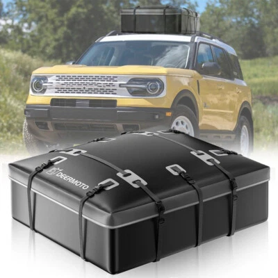 Bolsa de carga Oxford impermeable para techo de coche de 20 pies cúbicos para Ford Bronco Sport Foto 1 de 4