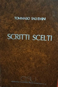 Tommaso Salvemini SCRITTI SCELTI Cisu - Picture 1 of 1