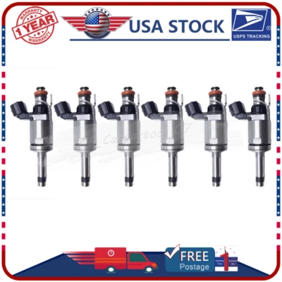 Juego (6) inyectores de combustible para Ford Edge F-150 Fusion 2,7 L 2015-2019 FT4Z-9F593-A Foto 1 de 4