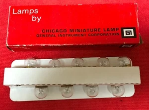 Chicago Miniature 1252 G6 28-Volt / 6.44-Watt BA15d Lamp, Aircraft Box of 9 - Picture 1 of 4