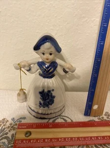 Vintage Porzellan Figur asiatisch handbemalt aus Keramik Figur - Bild 1 von 4