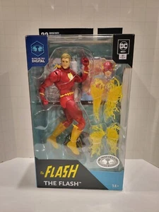 DC Direct McFarlane Toys The Flash Speed Force Digital Platinum Edition In Hand - Picture 1 of 4