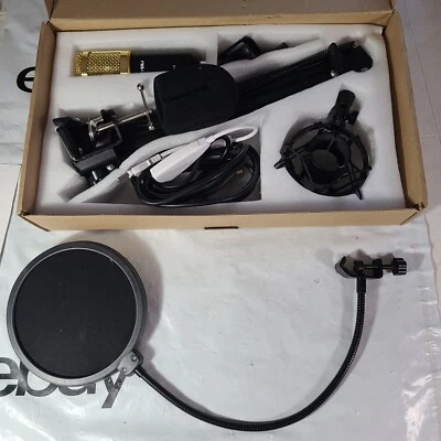 Lightly Used ZINGYOU Condenser Microphone Bundle Model #BM-800 Mic Set (2G) - Image 1 of 4