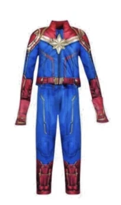 Disney Store Captain Marvel Costume Girls size 7/8 EUC Marvels - Picture 1 of 5
