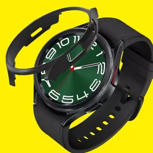 Heavy-Duty Black Ultra Slim Case for Samsung Galaxy Watch 6 Classic 47mm SM-R960 - Picture 1 of 1