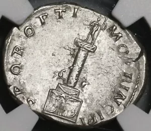 114 NGC Ch XF Columna de Trajano Denario Imperio Romano Monumento Dacio (21020903C - Imagen 1 de 8