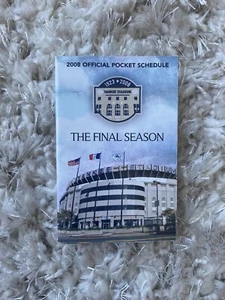 Taschenkalender Yankees Stadium Final Season 2008 - Bild 1 von 3