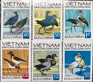 Vietnam Bird 1972 Set, postfrisch, perforiert - Bild 1 von 1