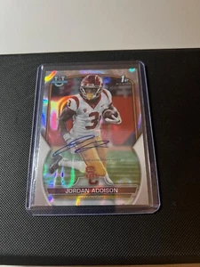 2022 Bowman University Chrome Jordan Addison 1st Lava Refractor Auto 99/199 - Bild 1 von 2