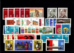 German DDR Stamp Lot#36, MNH, 36 Stamps Only. - Picture 1 of 3