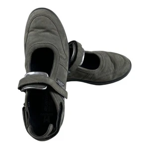 Mephisto Runoff Air-Jet Mary Jane Womens Athletic Sneaker Shoe 10 Gray Suede - Picture 1 of 20