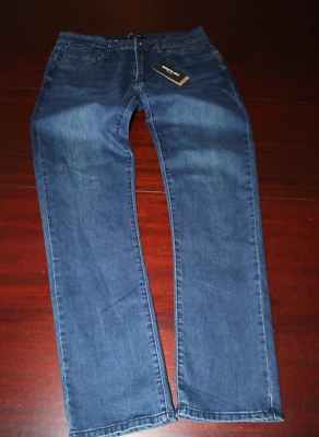 mens kenneth cole New York stretch tapered jeans 32x32 nwt $69 montgomery faded - Image 1 of 3