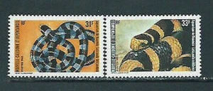 New Caledonia - Mail Yvert 475/6 ** Mnh Fauna. Snakes - Picture 1 of 1