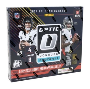 2024 PANINI DONRUSS OPTIC FOOTBALL H2 CAJA TARJETAS DE REVENTÓN - Imagen 1 de 2