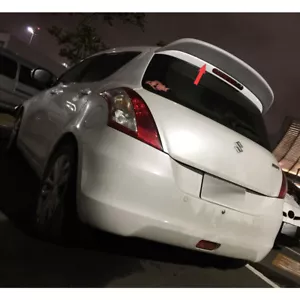Unpainted Fit For Suzuki New Swift SPOON Look Real Spoiler Trunk Wing 2012-2015 - Picture 1 of 4
