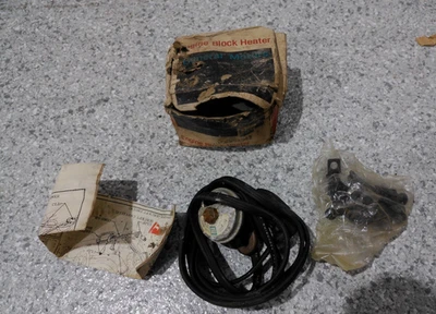 Bloque de calefacción de bloque de motor Chevrolet 396 68-70 115 voltios 400 vatios--GM #993542--NUEVO Foto 1 de 4